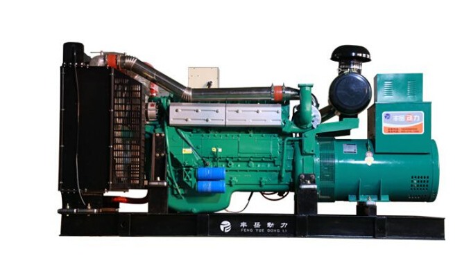元门乡上柴500kw大型柴油发电机组